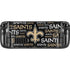 NFL New Orleans Saints Black Blast Steam Deck Handheld Gaming Computer Skin